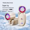 Turbo Handheld Mini Fan: High-Speed, USB Rechargeable, Long-Lasting Battery, Portable and Powerful for Outdoor Use