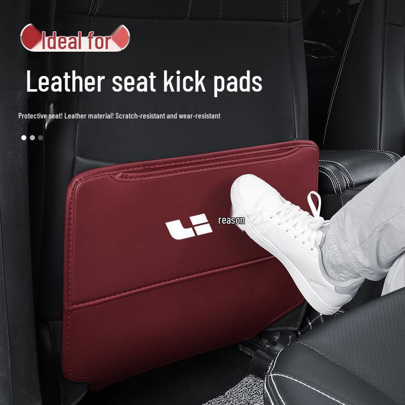 Kick-Proof Rear Seat Mats for Ideal L9/L8/L7 & Ideal ONE Car Interiors