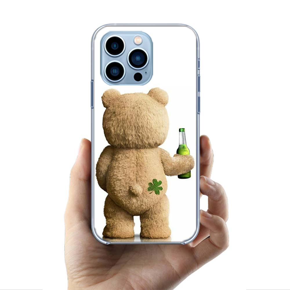 Funny And Cute Bear Cases Phone Case For Iphone 17E 16E 17 Air 16 Pro Max 15 Pro 14 Plus 11 13 12 Mini Cover Cases Compatible Wi