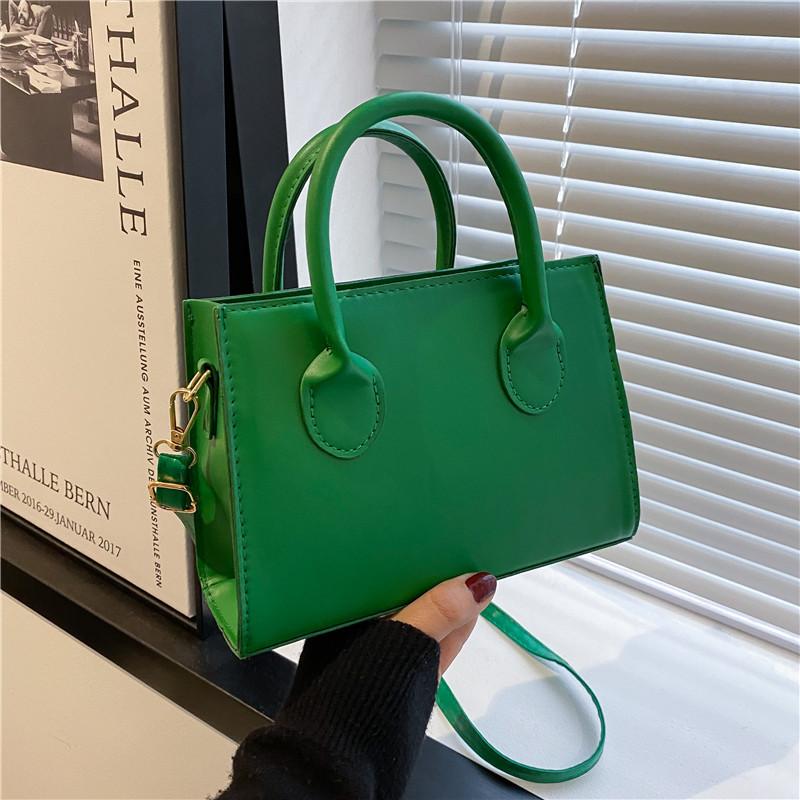 Trend Line Texture Bag Women's Messenger Bag New Trendy Portable Versatile Women's Bag Commuter Large Capacity Small Square Bag