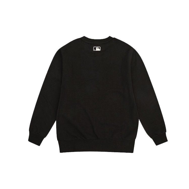 MLB New York Yankees Sweatshirts Unisex Black Crew Neck Moderate Regular 31MT01941-50L