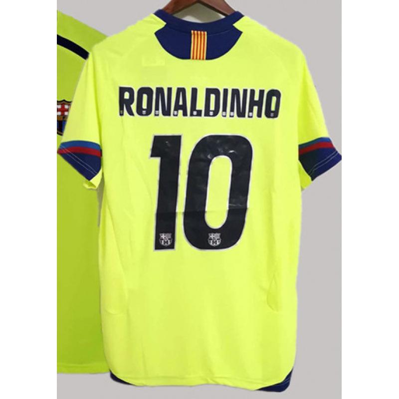 Vintage Football Jersey AC Ronaldo Zidane Maldini Lampardroba Spain Boca Carlos