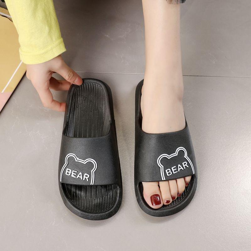 Slippers 2023 Summer Women Super Light Soft Shoes Anti-slip Outside Wear Cute Sandals