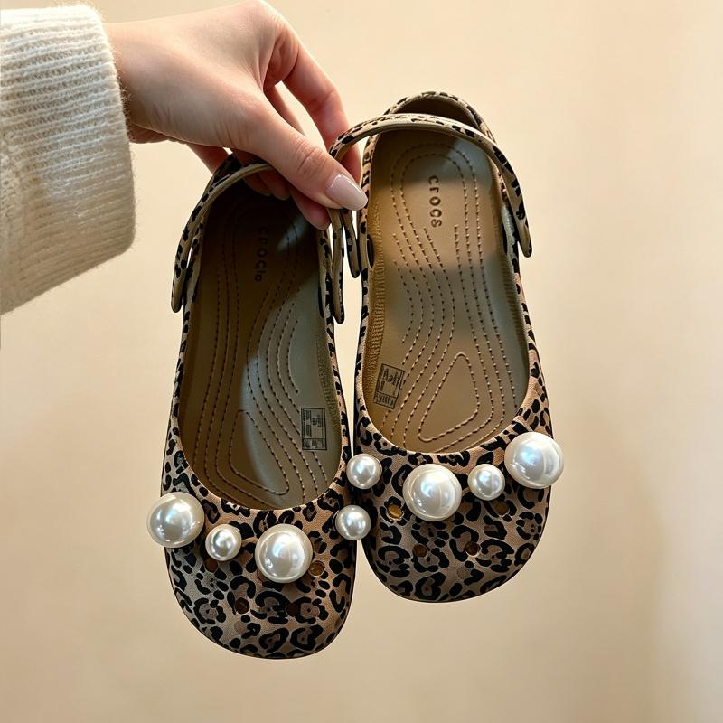New Set Women Butterfly Shoe Flower Charms Original Shoe Charms Luxury Pearl Diamond Shoe Decorations Shoe Accessories