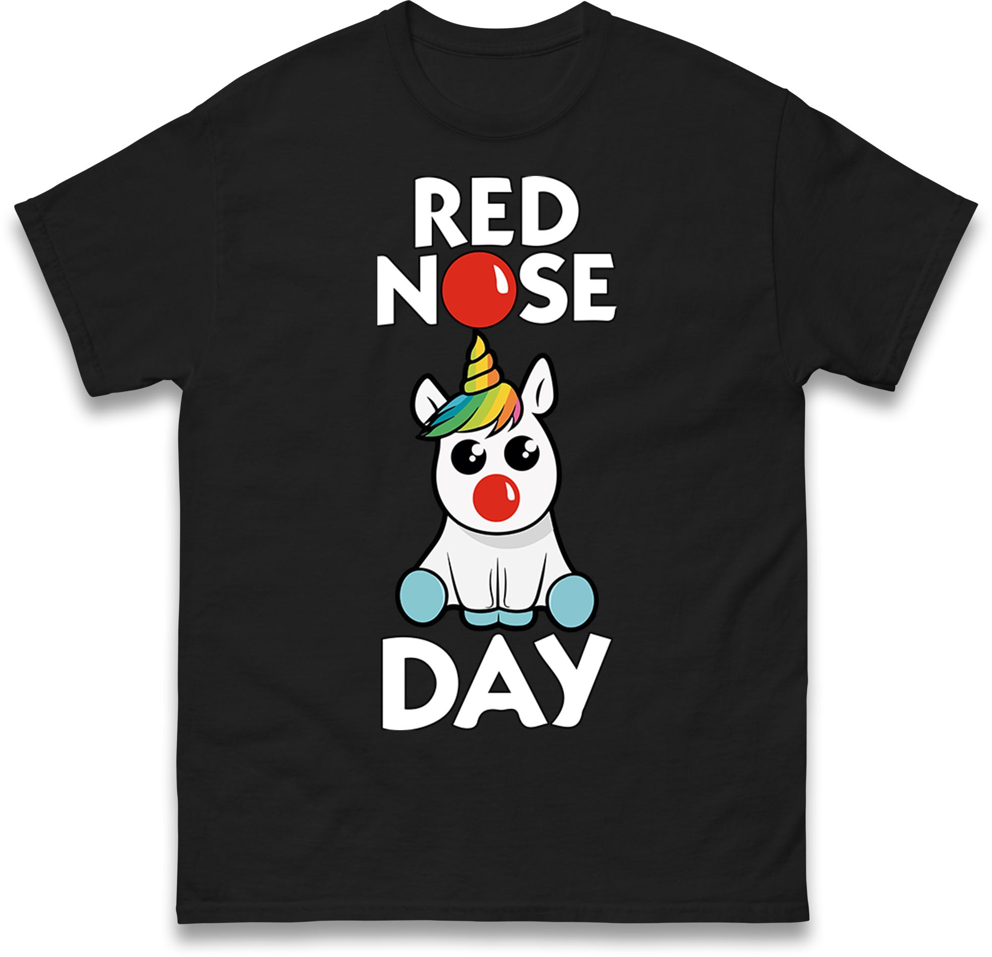 Red Nose Day Unicorn kids T Shirt 130