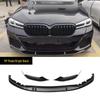 Compatible BMW New 5 Series Front & Rear Lip Kit (525/530Li) - Black Warrior MP Modification Kit.