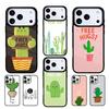Hug Cactus Summer Phone Case Cover Compatible with for IPhone 17air 16e 15 14 13 12 11Pro Max 17 Air