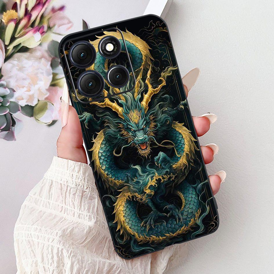 For Motorola Moto G86 Power 5G Case New Fashion Flower Bamboo Cat Cartoon Soft Silicone Back Cover For Moto G86 Power 2025 Coque
