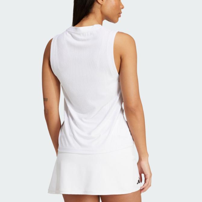 Adidas AirChill Match Tank Top Women Tops White IT4689