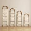 Compact Folding Telescopic A-Frame Ladder: Portable, Lightweight, Multi-functional, Indoor Use.
