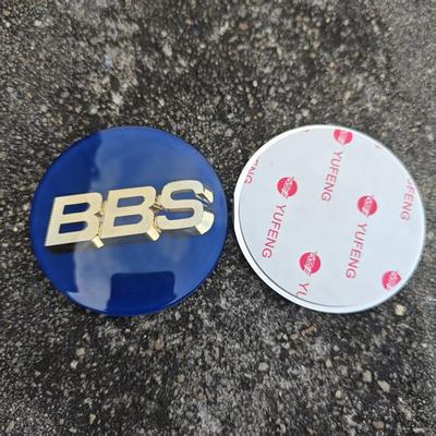 4 szt. Naklejki z emblematem BBS do kołpaków BBS 5624073 70 mm 3 bolce Środkowa nakładka koła Pokrowce na piasty Akrylowe nakładki na piasty