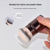 Retractable Dustproof Foundation Brush with Lid - Portable Blush & Makeup Tool for Seamless Application