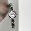 Retro Round High-Value Watch Women'S Light Luxury Fashion High-End Sense Small And Exquisite Quartz Watch