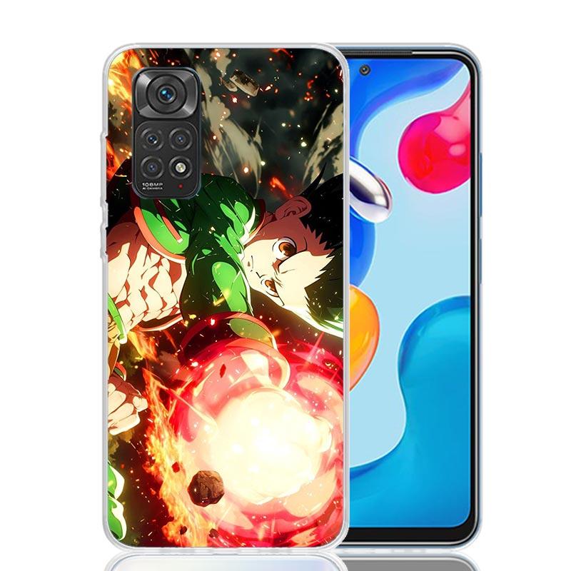 Huner X-Hunters Gon Phone Case For Xiaomi Redmi Note 15 14 13 12S 12 Pro Plus 11S 11E 11 11T 10S 10 Art Soft Pattern Cover Redmi