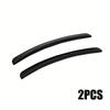 2pcs Car Wheel Arch Protector Universal Silicone Rubber Mudguard Anti Collision Strip Ventilation Opening Cover Auto AccessoryGood Product