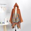 Retro Pattern Shawl Women'S Outdoor Travel Four Seasons Cardigan Air-Conditioned Room With Warm Cape