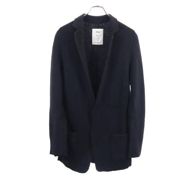 MASAHIRO MARUYAMA wool blend knit cardigan 46 black Men's Used