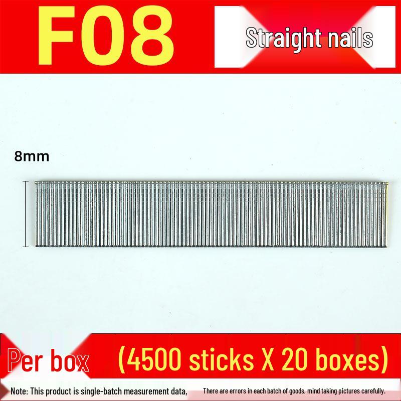 F30 Steel Pneumatic Straight Strip Nails for Woodworking & Furniture