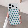 Simple Polka Dots With Small Dots Phone Case For Iphone 17 Air 16 15 14 11 13 12 Pro Max Lightweight Trendy Protective Cover