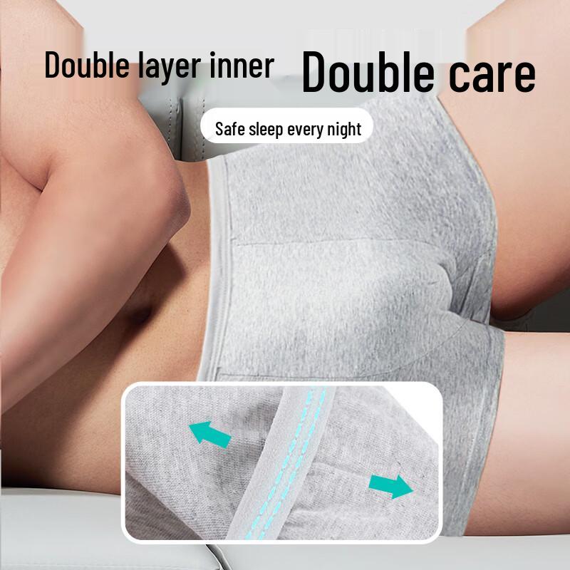 Nolansendi Disposable Men's Pure Cotton Boxer Briefs