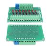 Optical Isolation Module Limit Switching Frequency 20KHZ 12V To 3.3V 8 Channel Optocoupler PLC Signal Converter Board