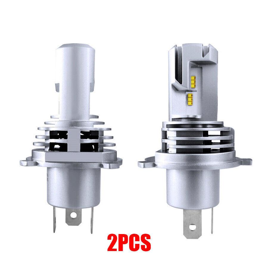 2x H4 9003 HB2 LED Headlights Bulbs High&Low Beam 110W 12000LM Error Free White