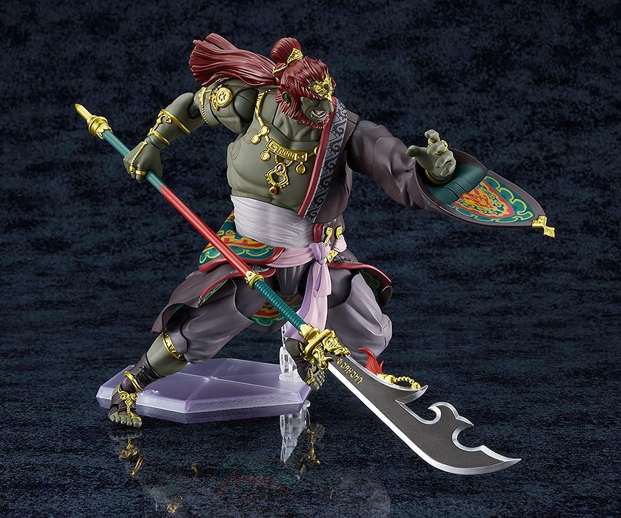 figma The Legend of Tears of the Kingdom Ganondorf Tears of the Kingdom Plastic Painted Movable Figure Zelda ver. Non-scale