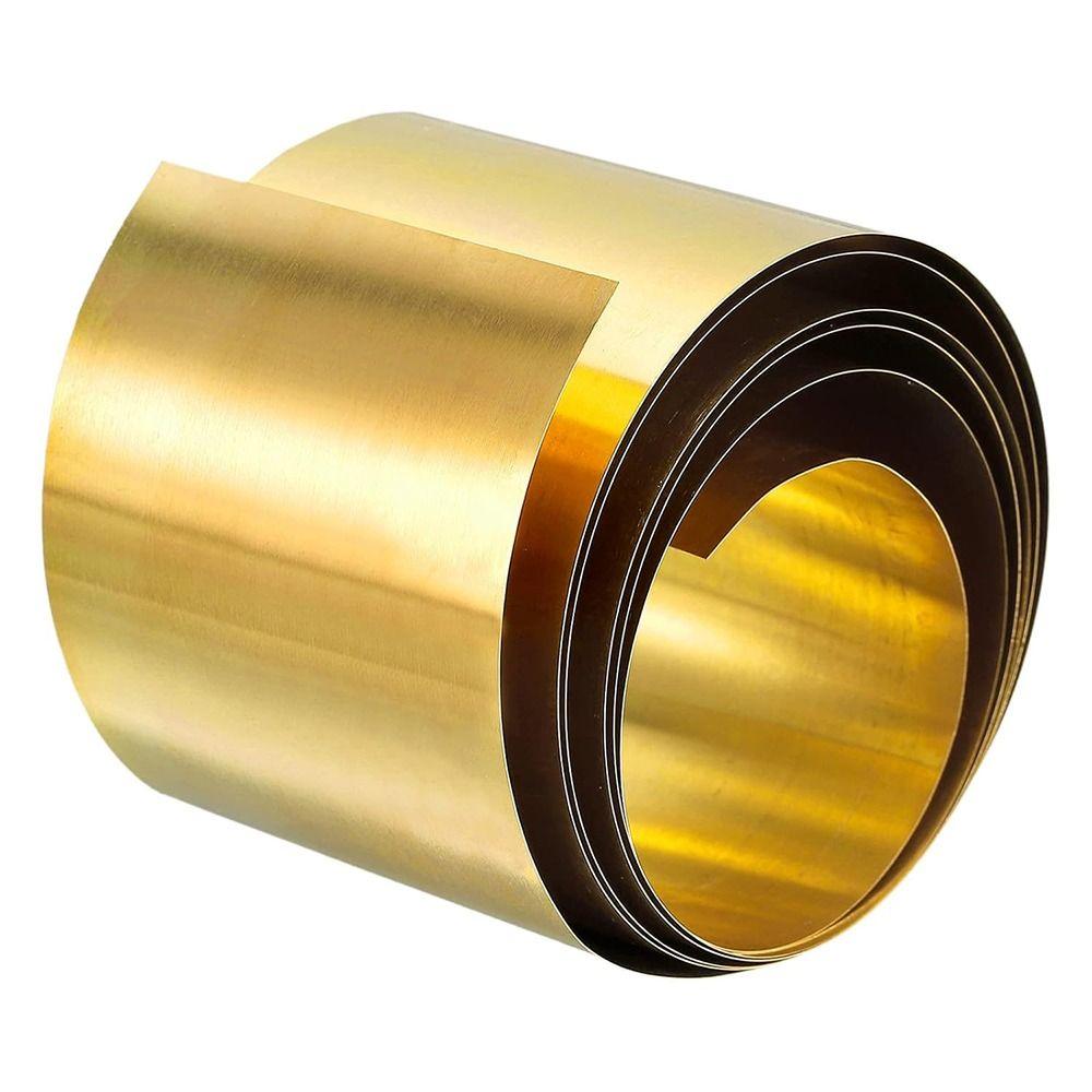 Length 1000mm Brass Metal Width 10-60mm Brass Strip New Metal Foil Plate