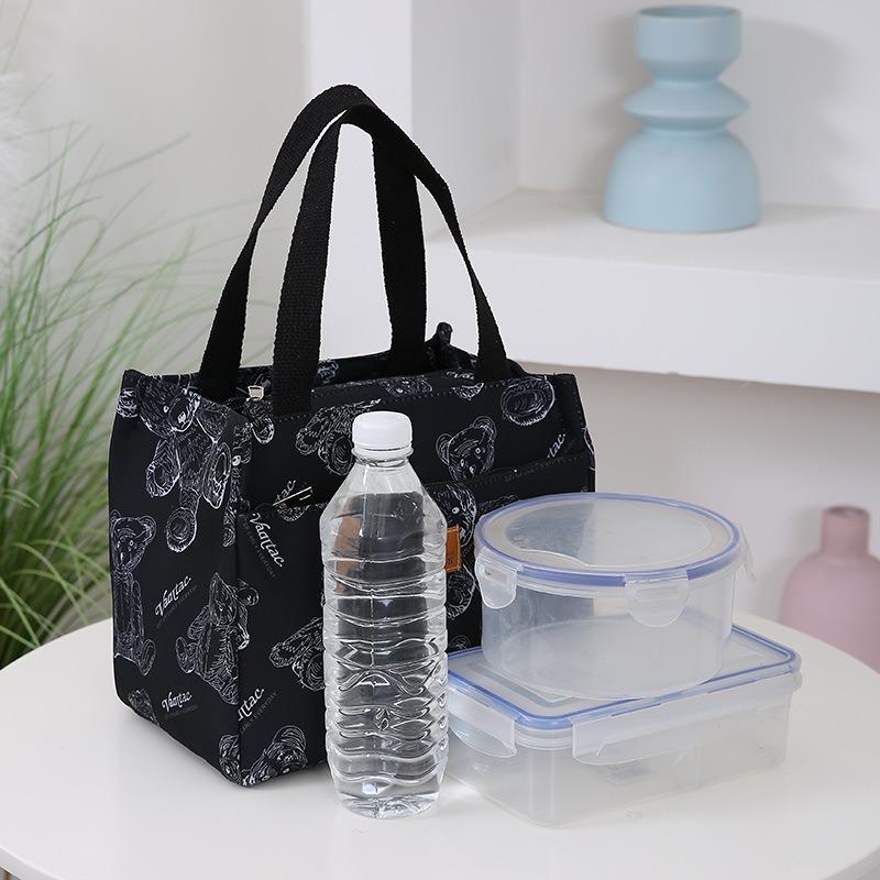 High-value Japanese Bear Tote Bag Female Large-capacity Student Class Bag Versatile Tutoring Bag Shoulder Bag Messenger Bag