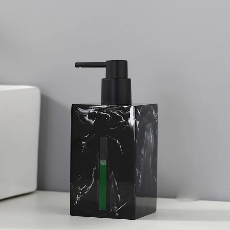 500ml marble soap dispenser ceramic bathroom shower gel shampoo bottle press lotion bottle bathroom accessories