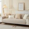 Teddy Velvet Sofa Cushion Autumn and Winter Padded Cushion Leather Sofa Cover  New Solid Color Sofa Cover Cloth Towel Over