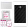 apgo Protective Skin Sticker for the Back Compatible with Samsung Galaxy Tab A 10.5, Wrap Film, Foil, Vinyl - Pattern Carbon Black
