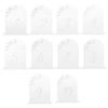10Pcs Table Number Holders Acrylic Transparent Arch Design 1-10 for Wedding Reception Centerpieces Event Seating Organization