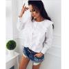 Premium Quality Fashion Dame Chemise Casual T-shirt For Effortless Summer Style