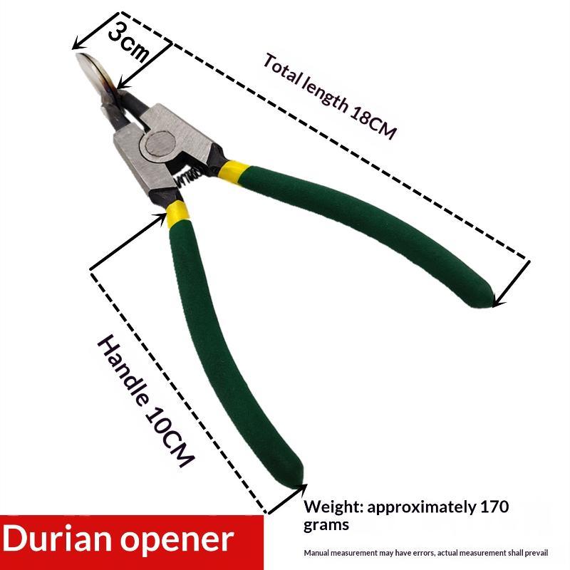 Durian Opener Food Grade Thickened Pliers Efficient Shelling Tool for Household Jackfruit Peeling Tasks