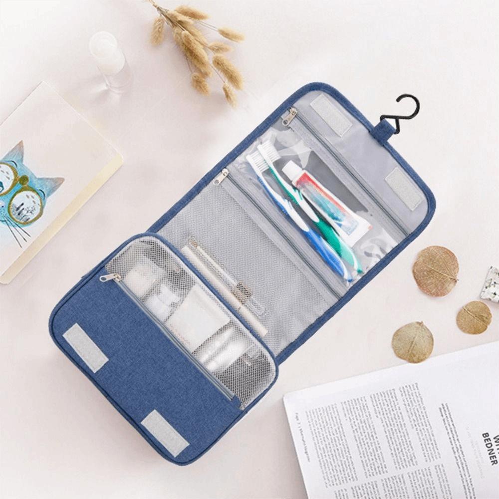 Multi-layer Cosmetic Bag Waterproof Dry Wet Separation Bag Fashion Makeup Bag  Makeup Storage