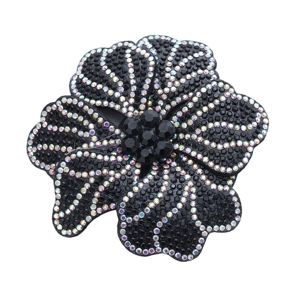 3D Rhinestone Flower Patches Sparkling Sew-On Applique New Jewelry Accessories  Sewing Supplies