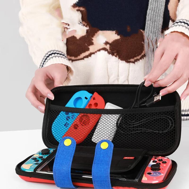 For Switch Storage Bag Portable Ns Console Switch OLED Game Accessories Carrying Case Waterproof Classic Bag