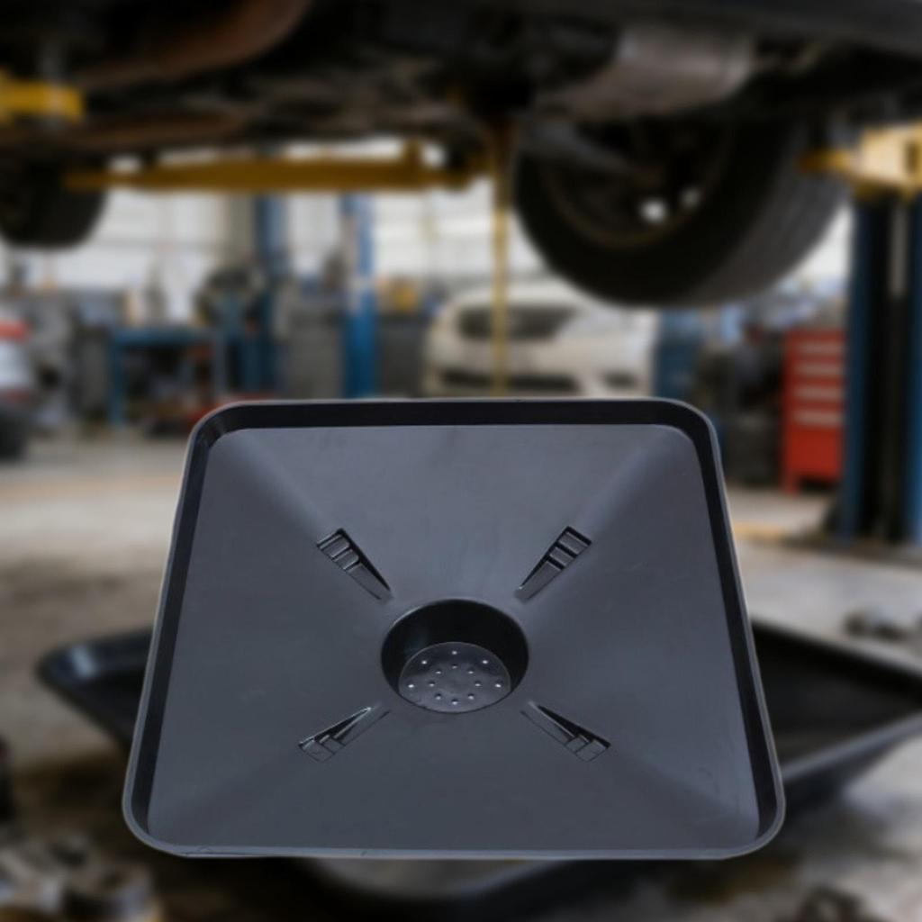 Oil Drain Pan Funnel Transmission Drain Pan Vehicle Oil Disposal Container Portable Auto Oil Extractor Basin Auto Repair Tool
