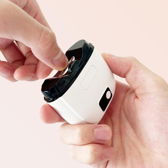 LCD Ekranlı Elektrikli Tırnak Makası 3 Hızlı Otomatik Tırnak Kesici LED Işıklı Bebek Şarj Edilebilir Çocuk Yetişkin Yaşlı Ayak Tırnağı El Tırnağı Kesici