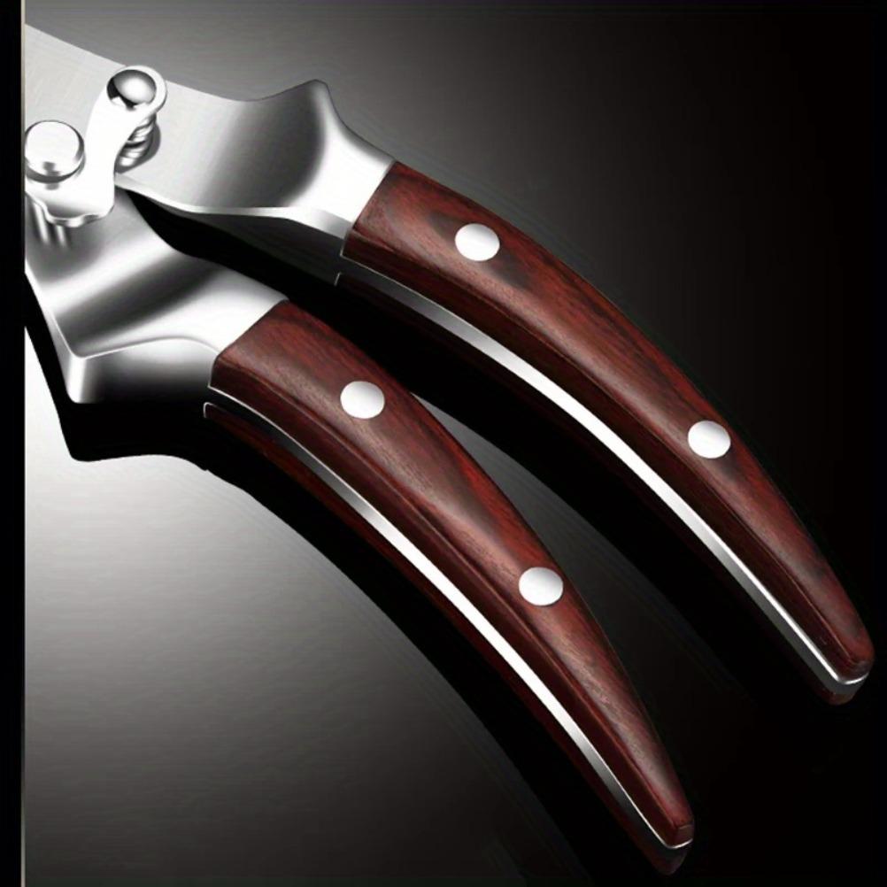 Stainless Steel Kitchen Scissors High-quality Chicken Bone Fish Cutting Barbecue Scissors Camping Scissor Kitchens Accessories