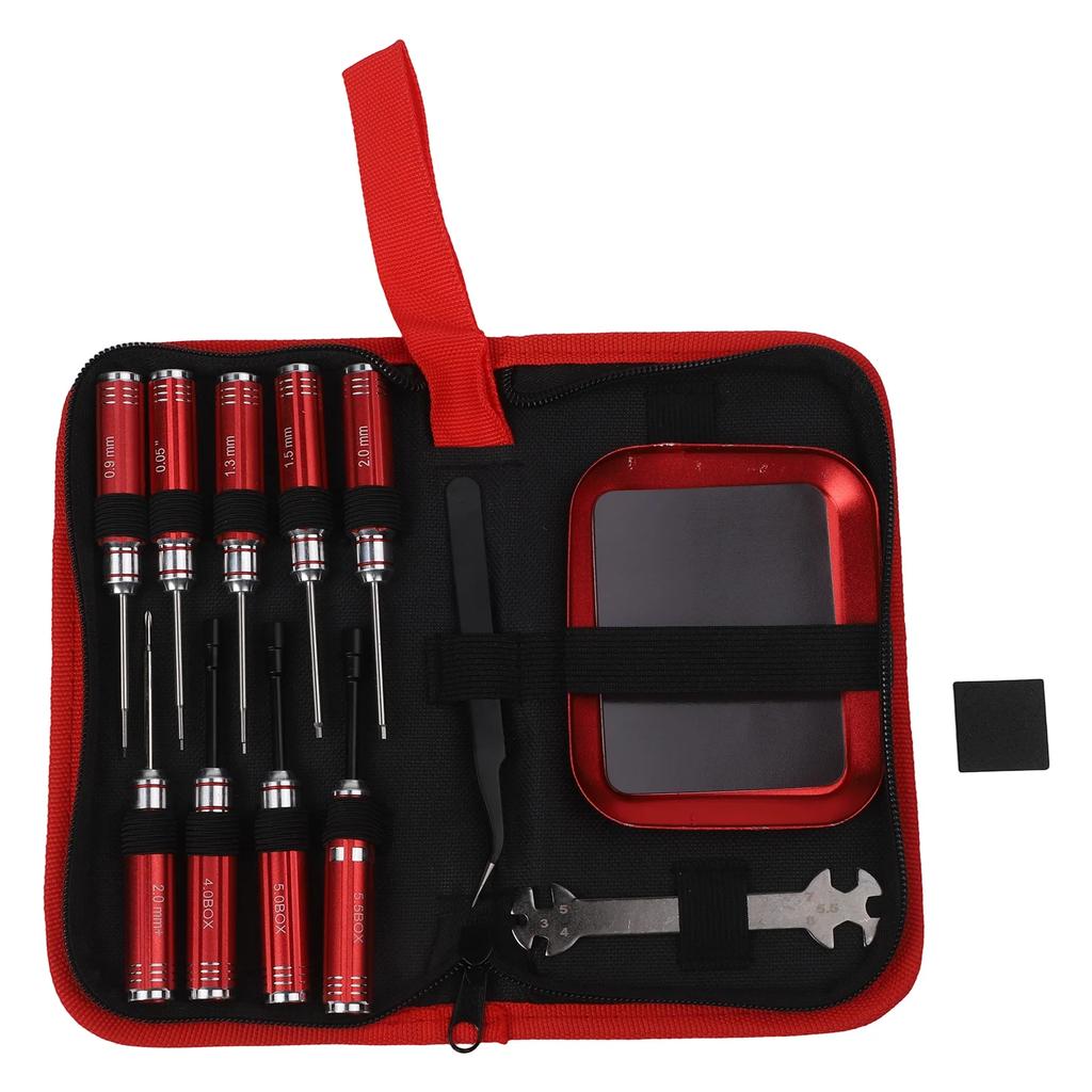 12pcs Screwdriver Tool Kit Multifunction Remote Car Tools Set Slotted/Cross/Hexagonal Screwdrivers Kit Home Repair Tools