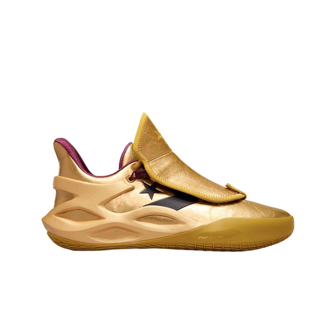 

Converse X Wonka All Star Bb Trilliant Cx Gold Velvet Brown 270