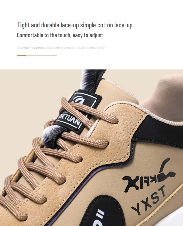 Herren Low-Top Schnür-Freizeitsneaker - Dicksohlig, Frühjahr/Herbst-Kollektion