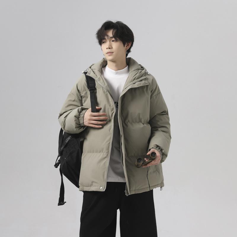Cotton Clothing Men and Women with The Same Paragraph Winter Loose Hooded Waterproof Cotton Jacket Cotton Jacket Couples Coat Warm Winter Thickening