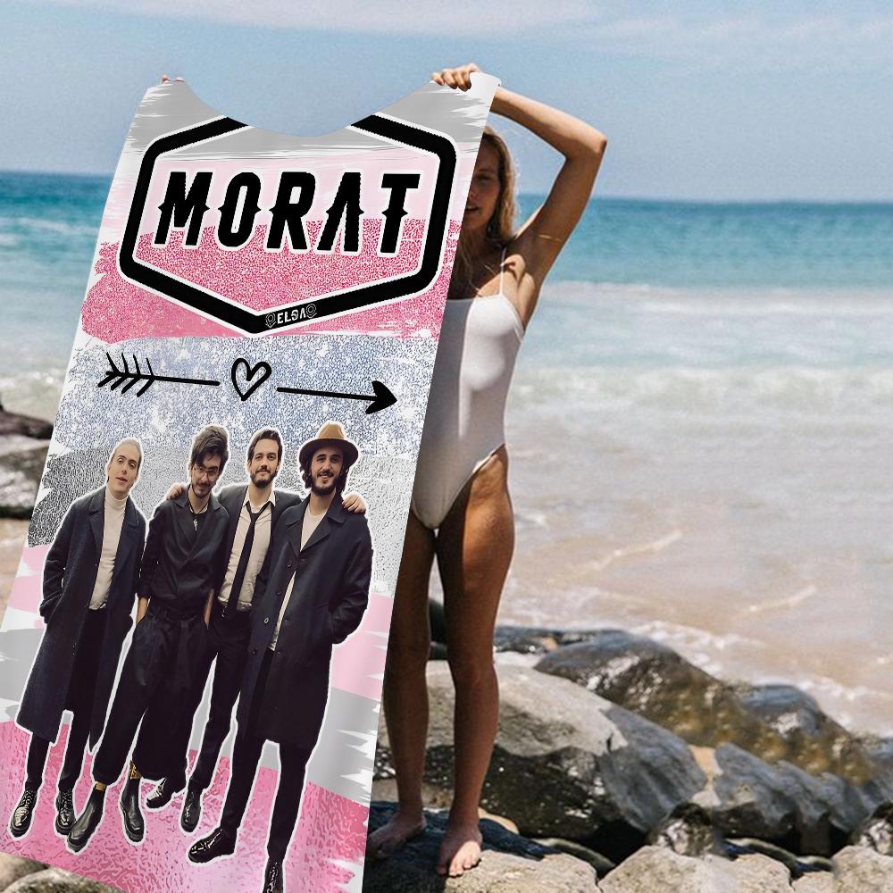 M-Morat Band Microfiber Beach Towel Absorbent Quick Dry Soft Yoga Swimming Resort Mountain Climbing Towel