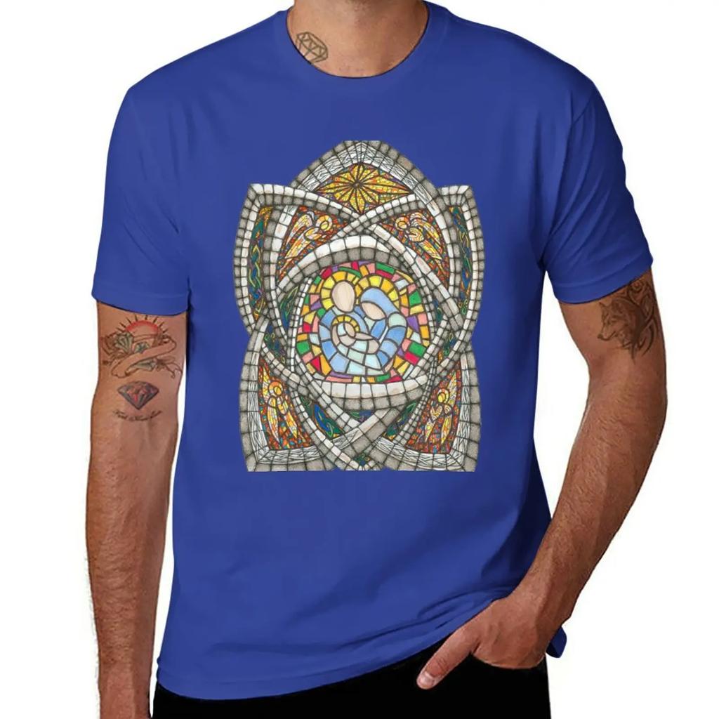 The Holy Family T-Shirt hippie clothes sports fans funnys kawaii clothes mens t shirt graphic
