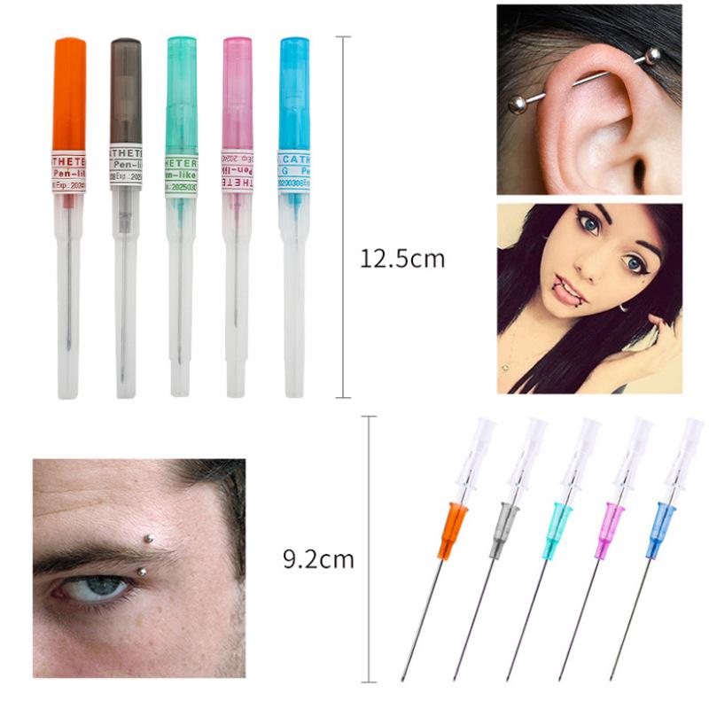 Disposable 14G-20G Piercing/Tattoo Needle Kit