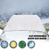 Car Snow Cover Car Cover Windshield Sunshade Winter Waterproof Anti Ice Frost Auto Protector Winter Automobiles Exterior Cover