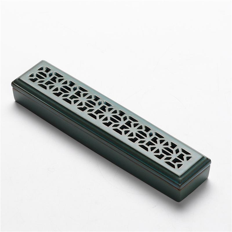 Ceramic Long Hair Incense Holder Sandalwood Burner Ornament
